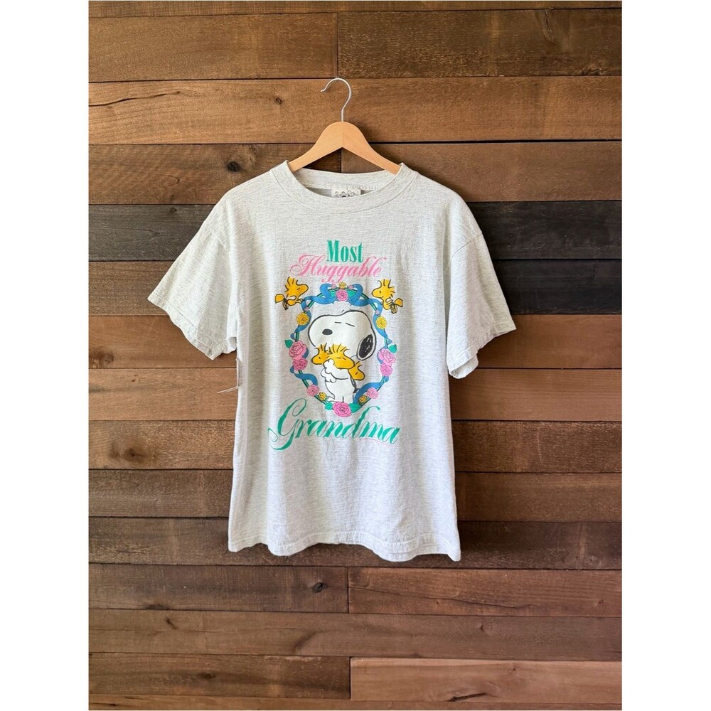 Peanuts Women's Grey T-shirt